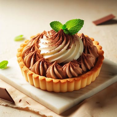 秋の限定メニュー　和栗のタルト